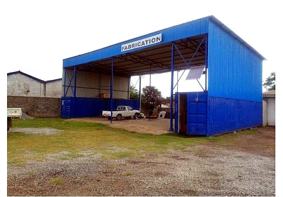 Lwamwa Contractors fabrication workshop