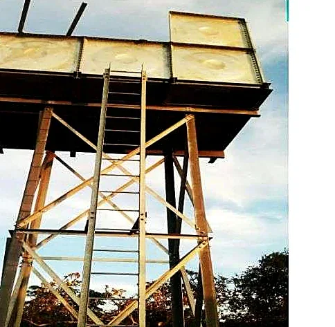 Elevated water tank, Mpulungu